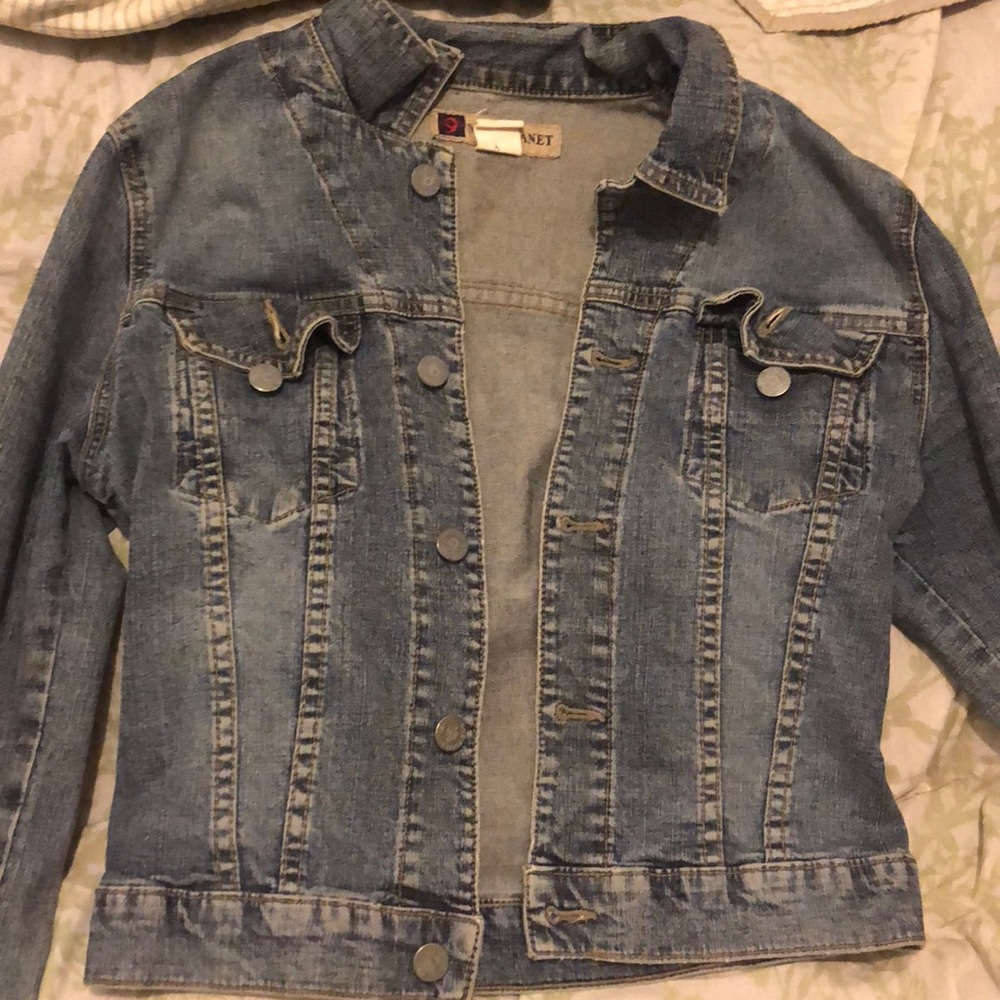 A jean jacket